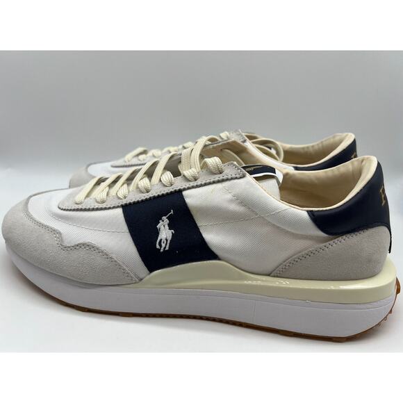 Polo Ralph Lauren Train 89 Sneakers Men Size 12 NEW - Picture 2 of 12